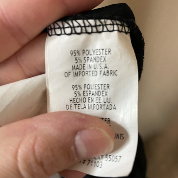 Black sleeveless jumpsuit size medium - Picture 5 of 7